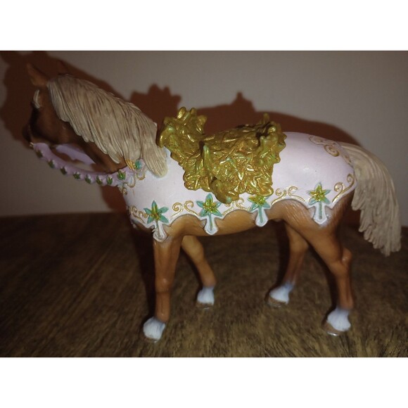 Schleich Horse Lot of 2: Bayala Retired 2006 w/Pink Blanket, Pegasus Foal 2010 - Picture 3 of 12